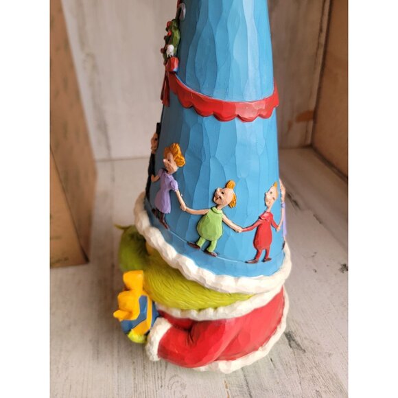 Jim Shore NEW 6010773 Large Grinch gnome enesco Whoville figure Xmas decor - Picture 7 of 9